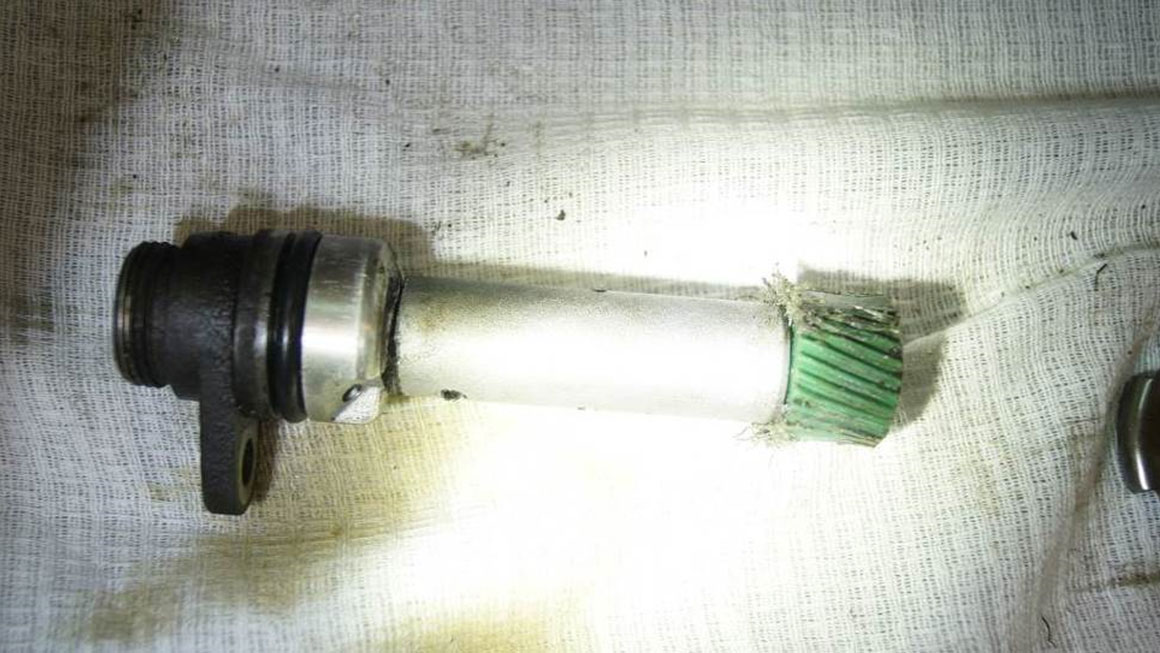 Поверждение дифференциала от ДТП