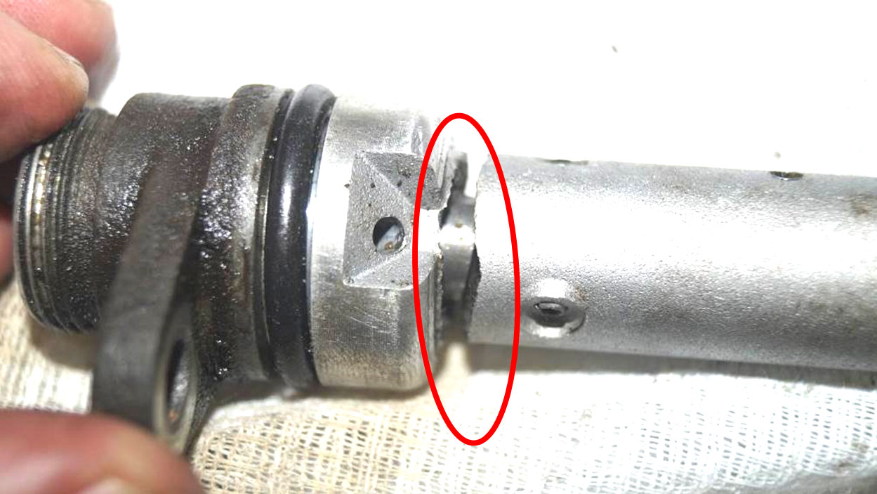 Поверждение дифференциала от ДТП