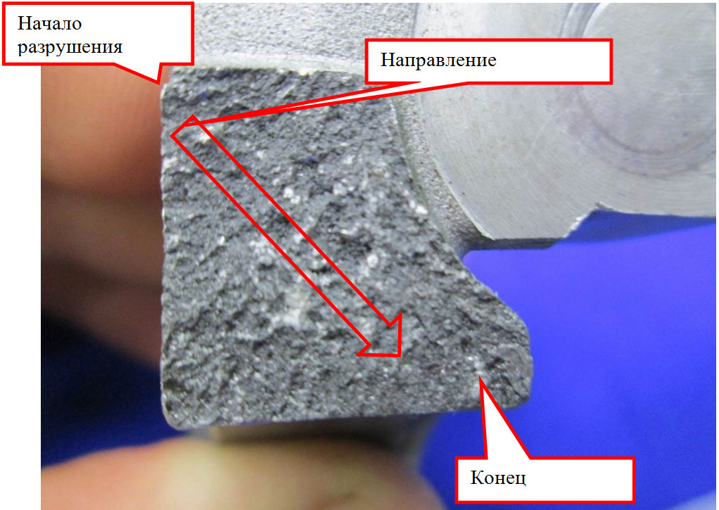 Поверждение дифференциала от ДТП