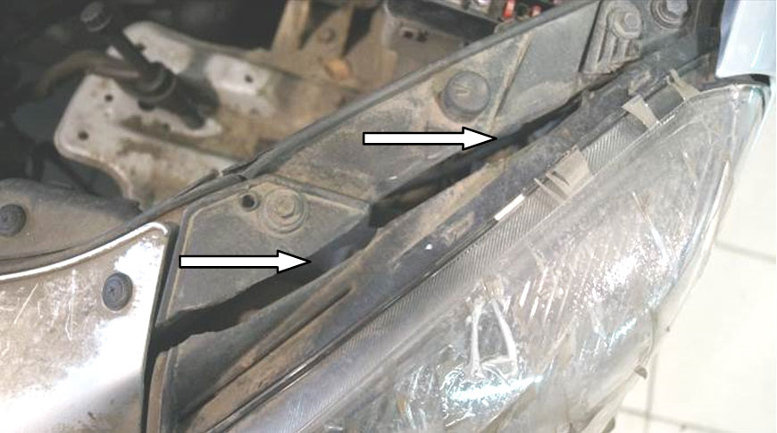 Поверждение дифференциала от ДТП