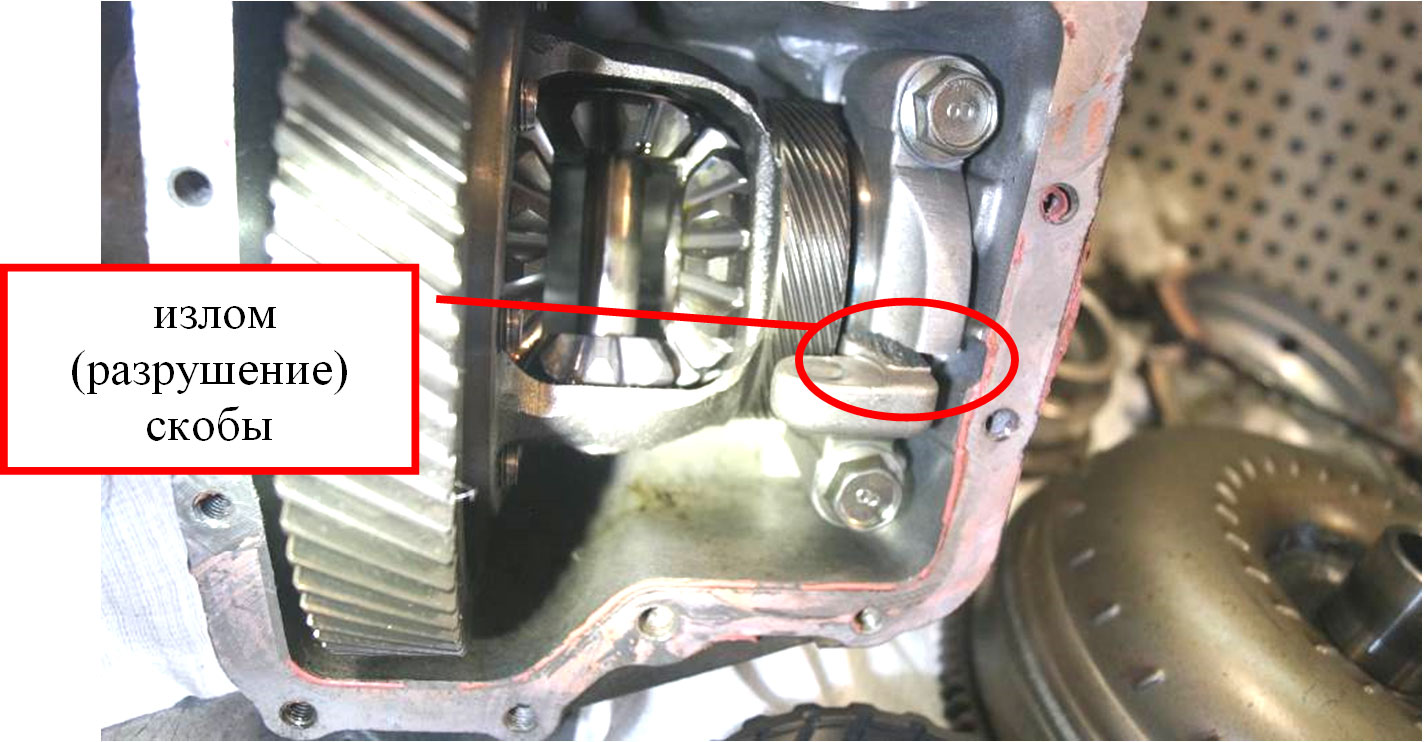 Поверждение дифференциала от ДТП