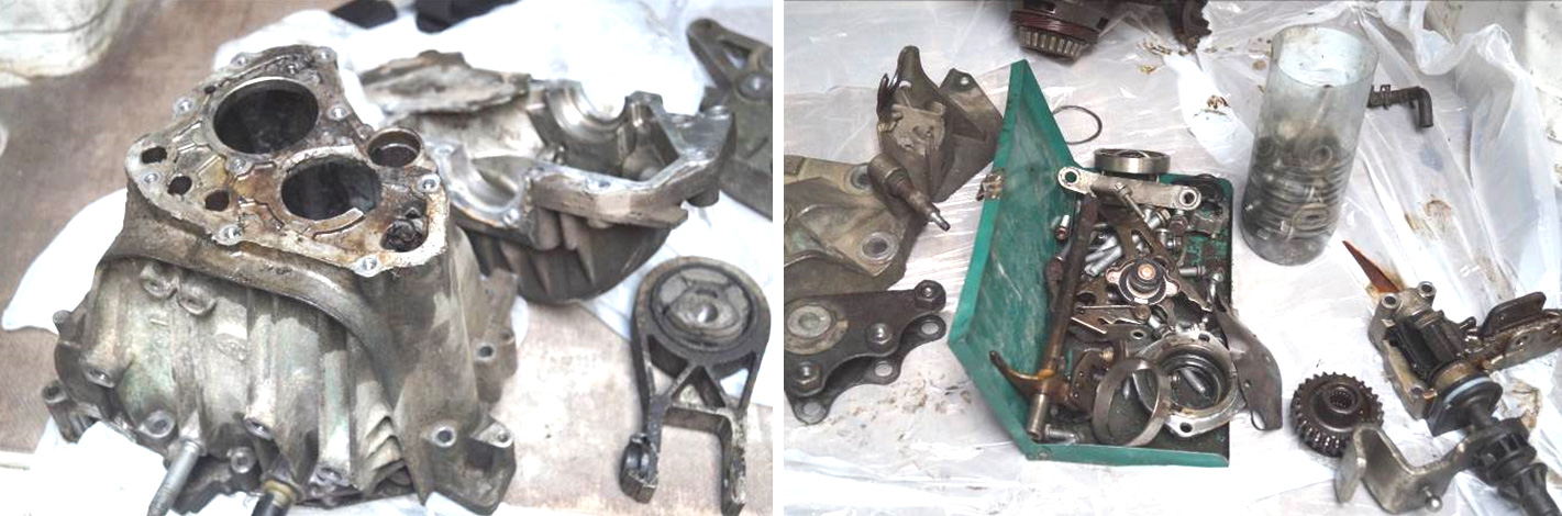 Некачественный ремонт КПП