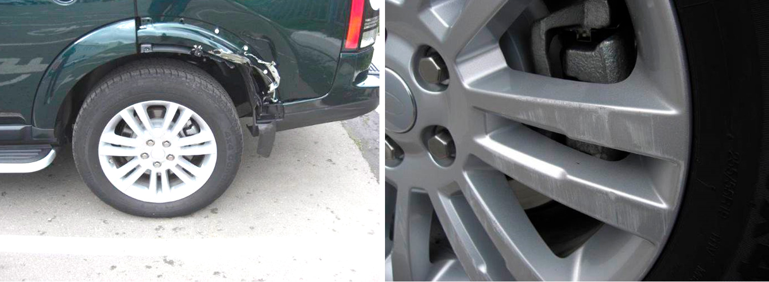 Повреждение подвески от ДТП