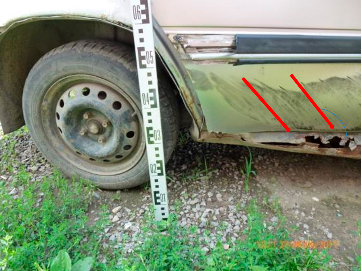 Трасология при ДТП