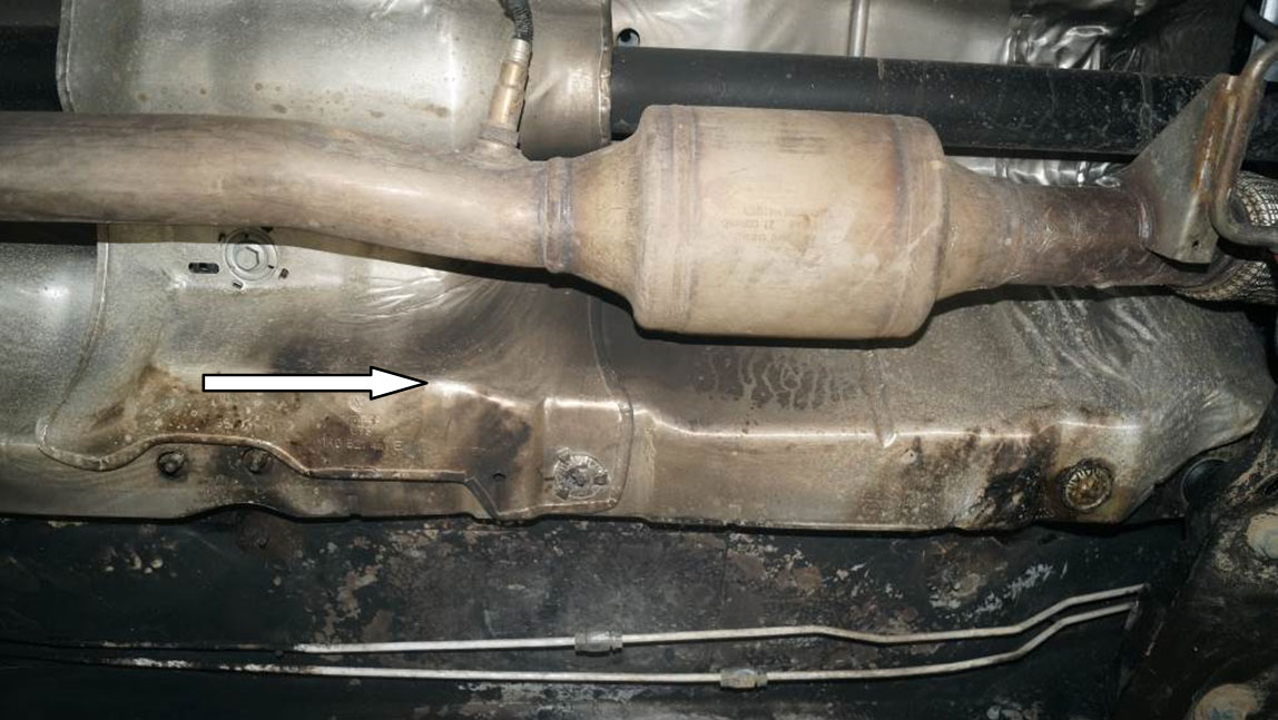 Возгорание автомобиля от катализатора