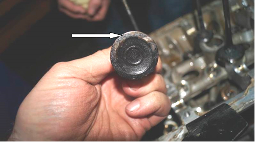 Фото 45. Следы от контакта с поршнем