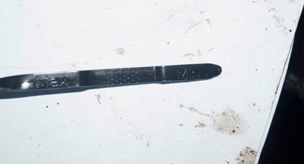 Фото 4. На щупе отсутствует масло