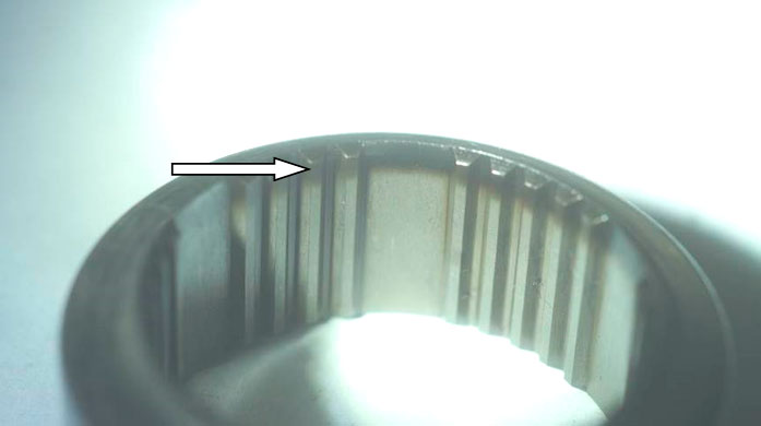 Фото 17. Следы перегрева ступицы