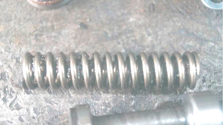 Фото 21. Пружина редукционного клапана