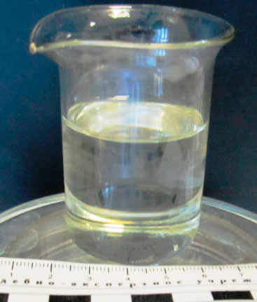 Фото 7. Общий вид образца тормозной жидкости РосДОТ-4.