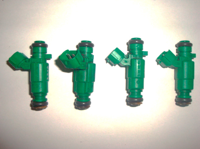 Фото 1. Общий вид 4-х форсунок.