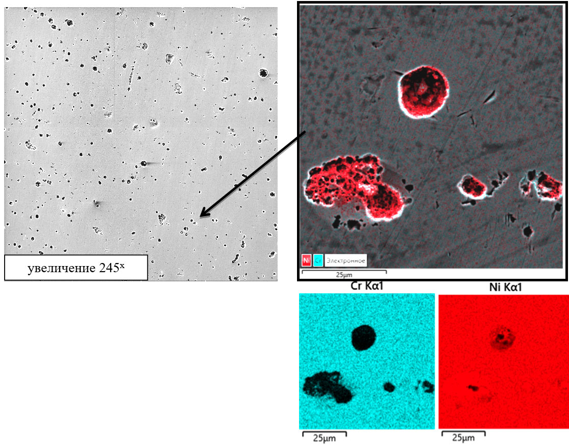Фото 46-52. Результаты «типичного» картирования пористой структуры поверхности декоративных элементов