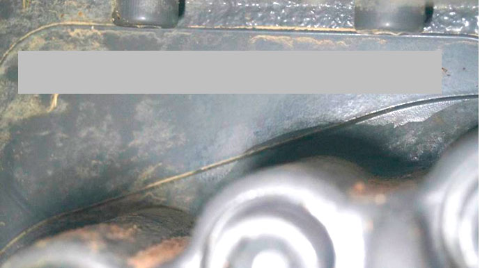 Фото 7. Идентификационный номер (VIN CODE) трактора.