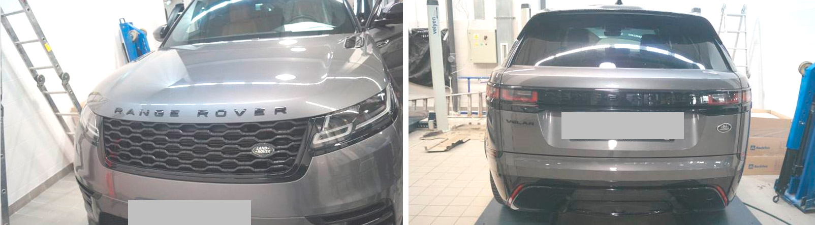 Фото 1,2. Вид а/м спереди и сзади.