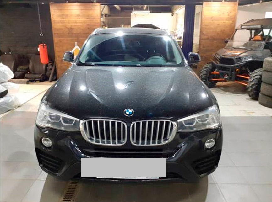 Фото 1. Вид а/м спереди