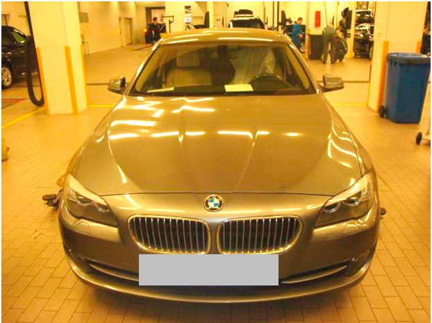 Фото 1. Вид а/м спереди