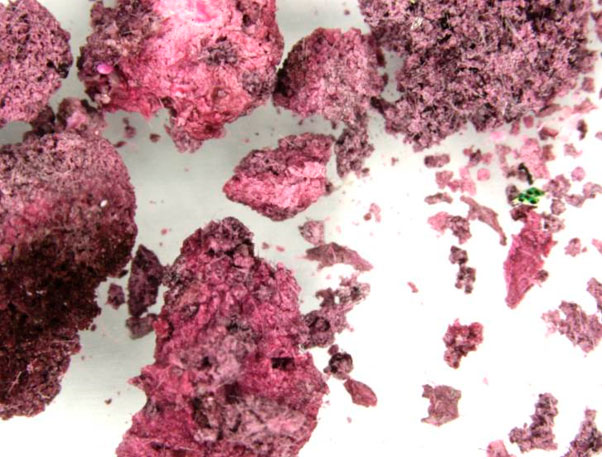 Фото 4. Микрофотография образца вещества, отобранного из ГБЦ двигателя