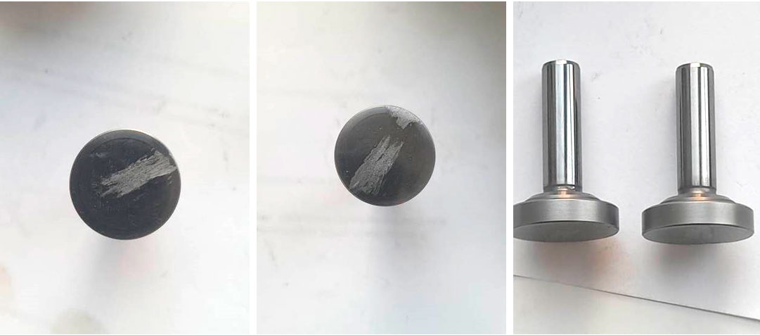 Фото 26,27,28. Задиры на тарелках плунжеров и отсутствие повреждений на рабочей поверхности.