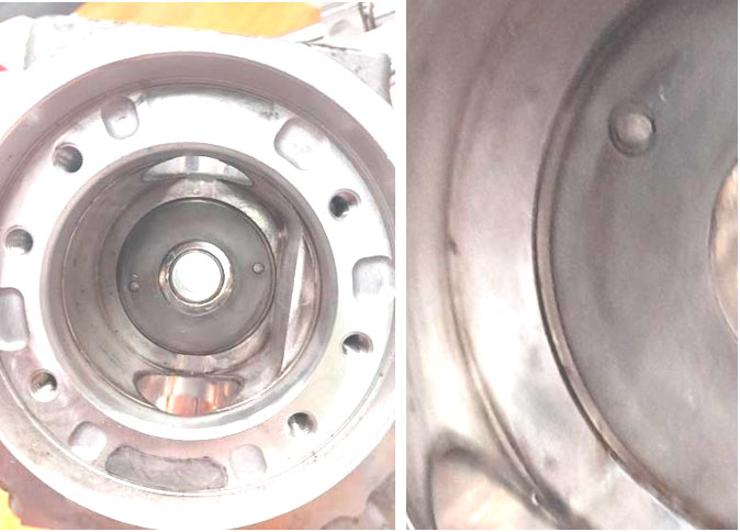 Фото 55,56. Отсутствует металлический буртик.