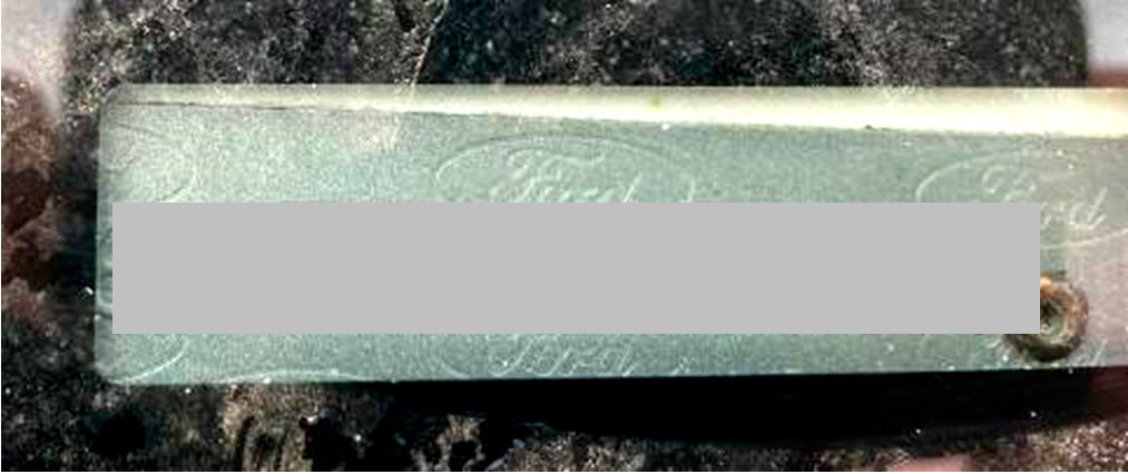 Фото 3. Идентификационный номер (VIN) автомобиля «Ford Explorer».