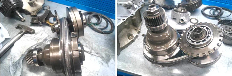 Фото 22,23. Конуса и ремень привода