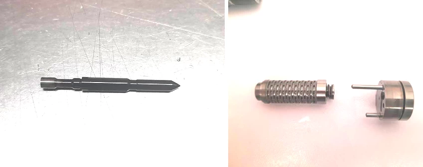 Фото 15,16. Детали форсунки