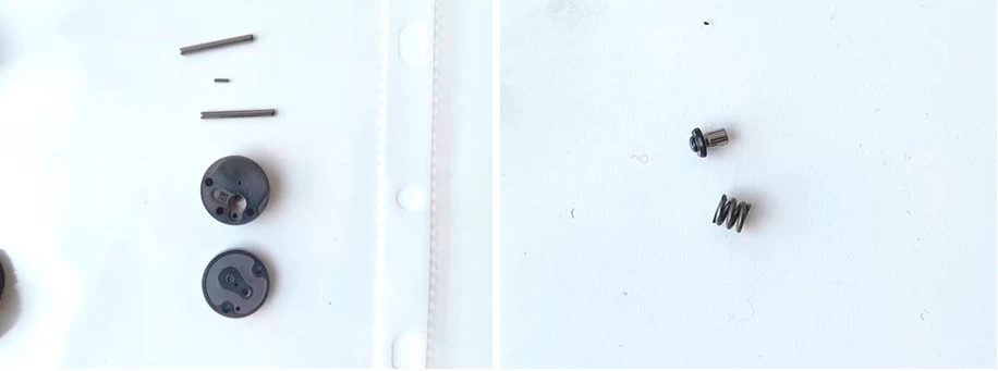 Фото 17,18. Детали форсунки