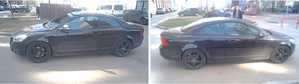 Фото 3,4. Вид автомобиля слева и справа