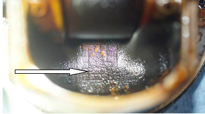 Фото 12. Измерение диаметра цилиндров