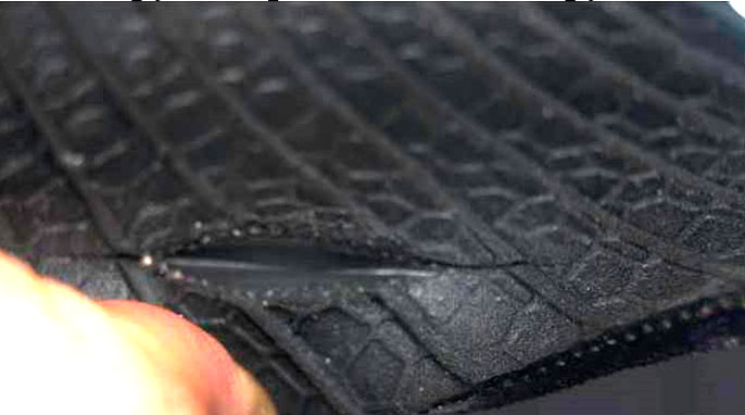 Дефект шины