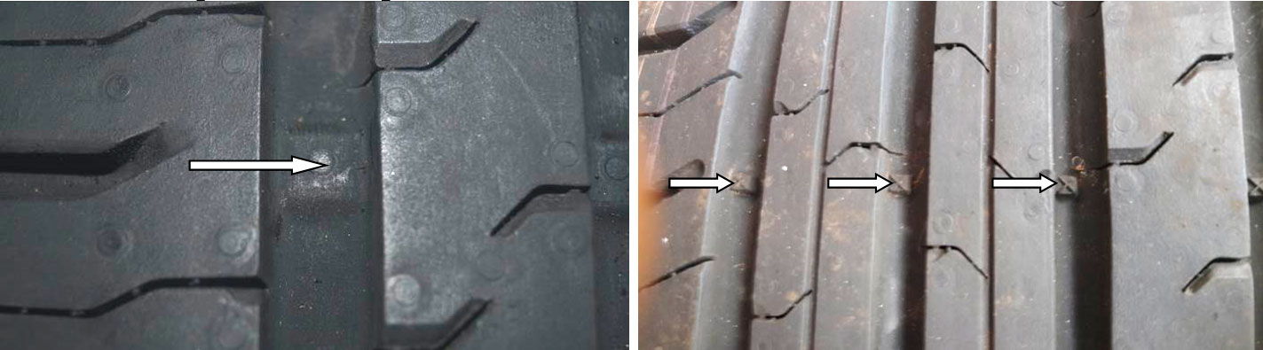 Дефект шины