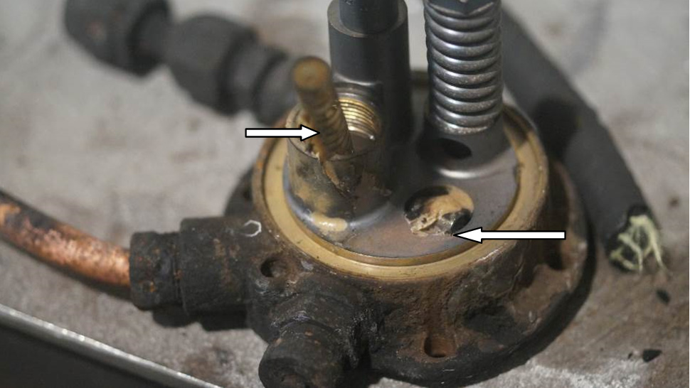 Сгорел автомобиль из-за неисправности газового оборудования