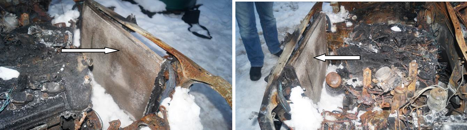 Сгорел автомобиль из-за неисправности газового оборудования