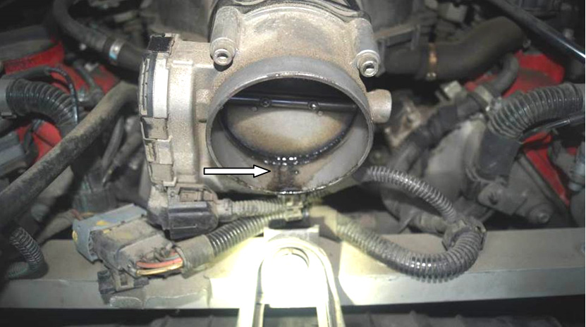 Гидроудар в двигателе