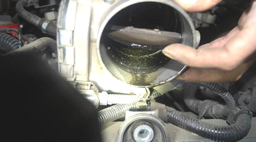 Гидроудар в двигателе