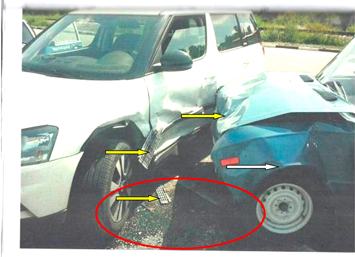 Не раскрылись боковые подушки безопасности