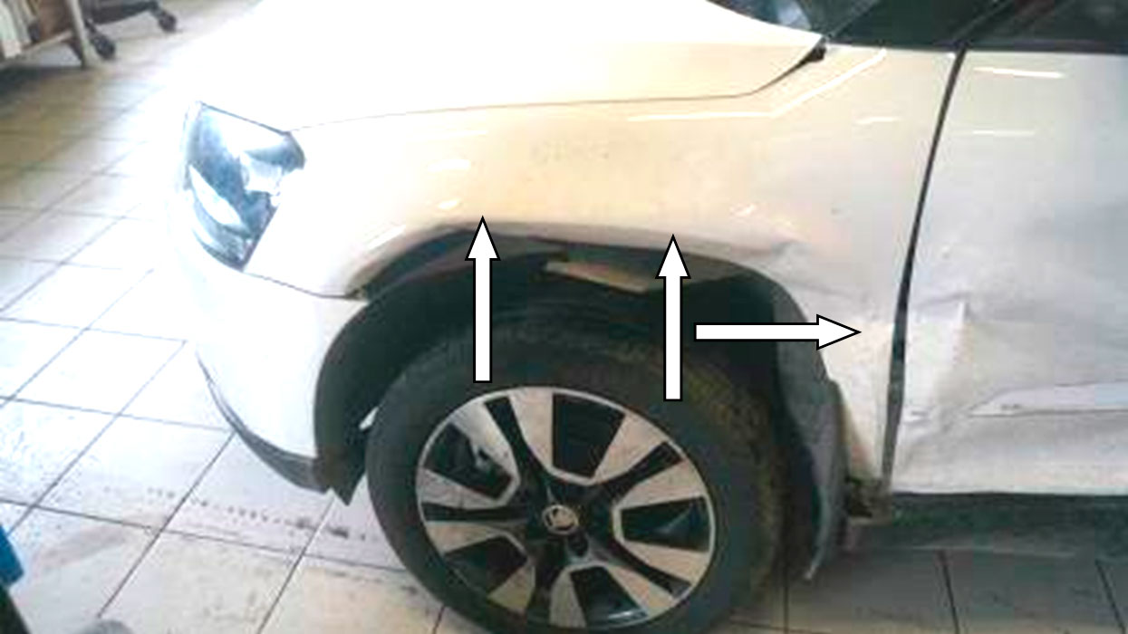 Не раскрылись боковые подушки безопасности