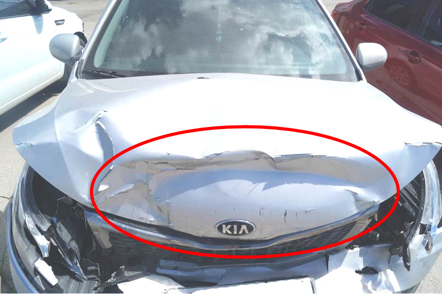 Не раскрылись передние подушки безопасности