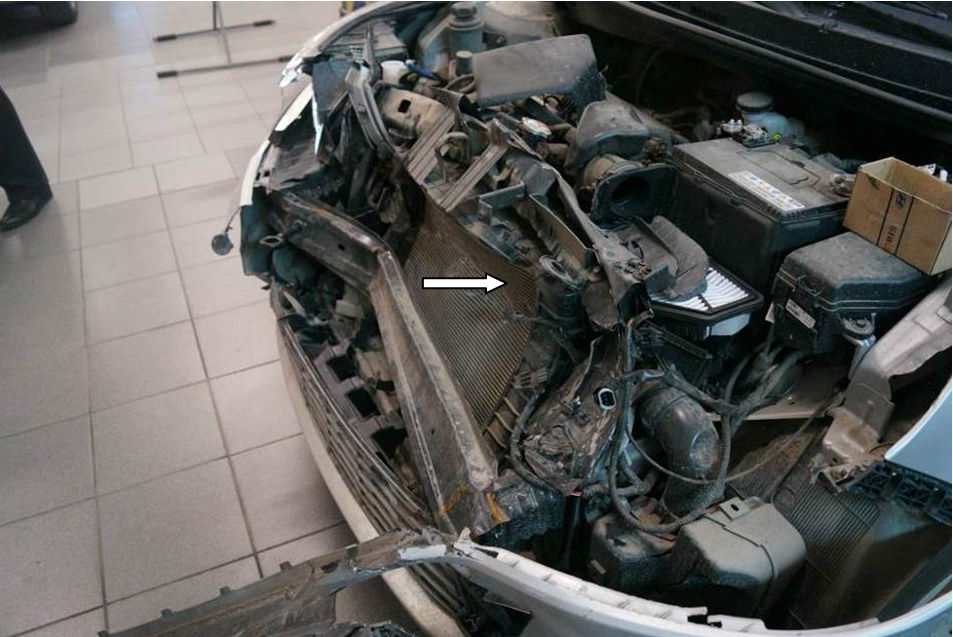 Не раскрылись передние подушки безопасности