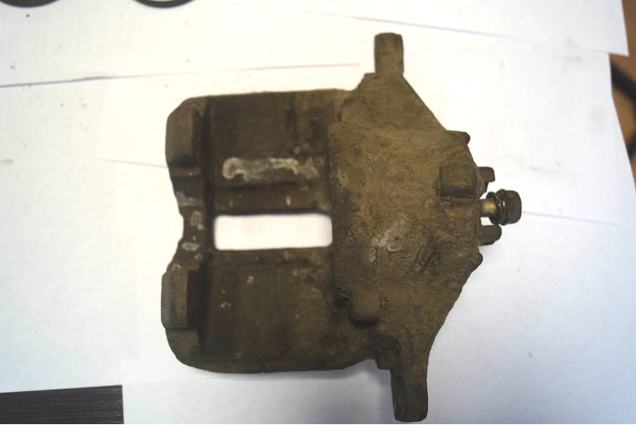 Повреждение тормозного механизма