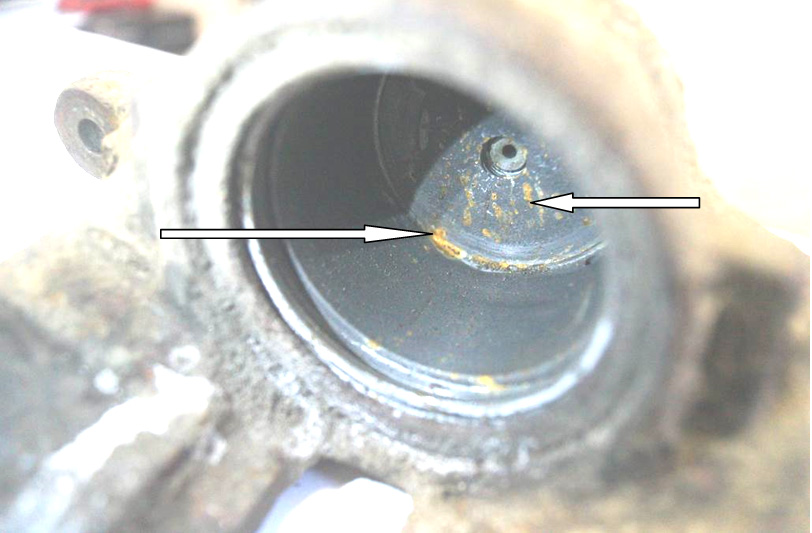 Повреждение тормозного механизма