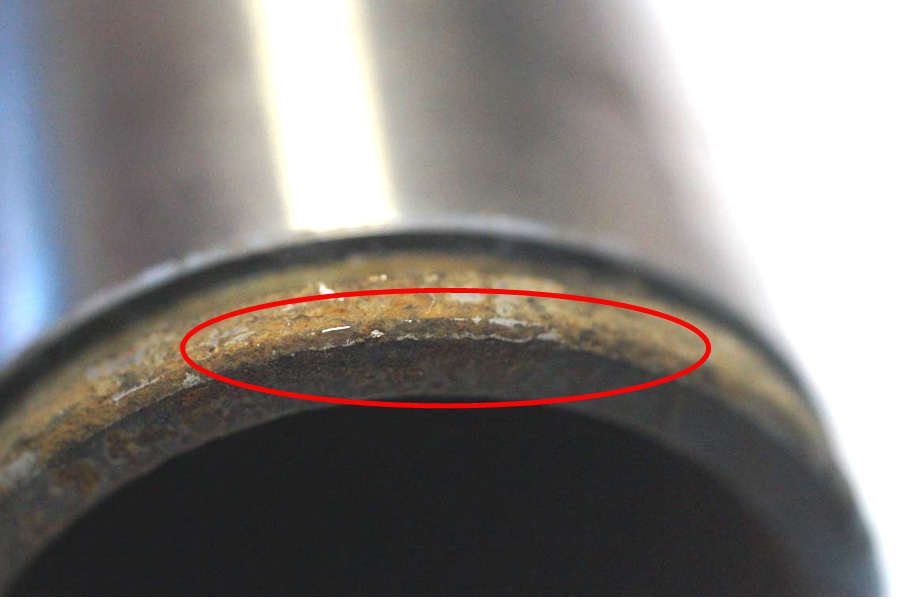 Повреждение тормозного механизма