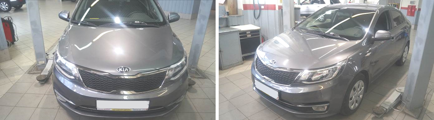 Увод автомобиля от прямолинейного движения