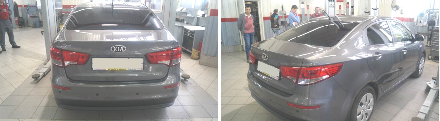 Увод автомобиля от прямолинейного движения