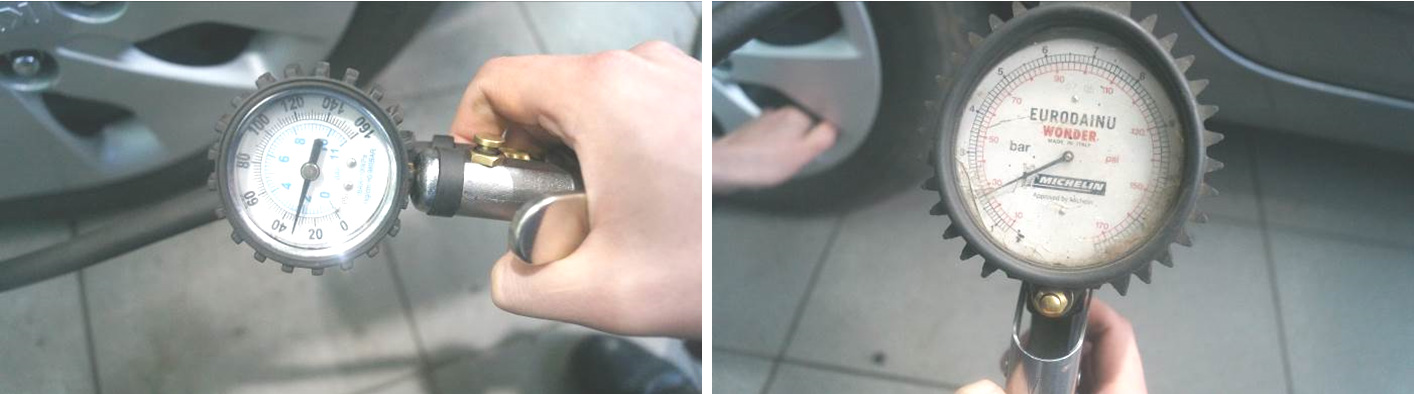 Увод автомобиля от прямолинейного движения