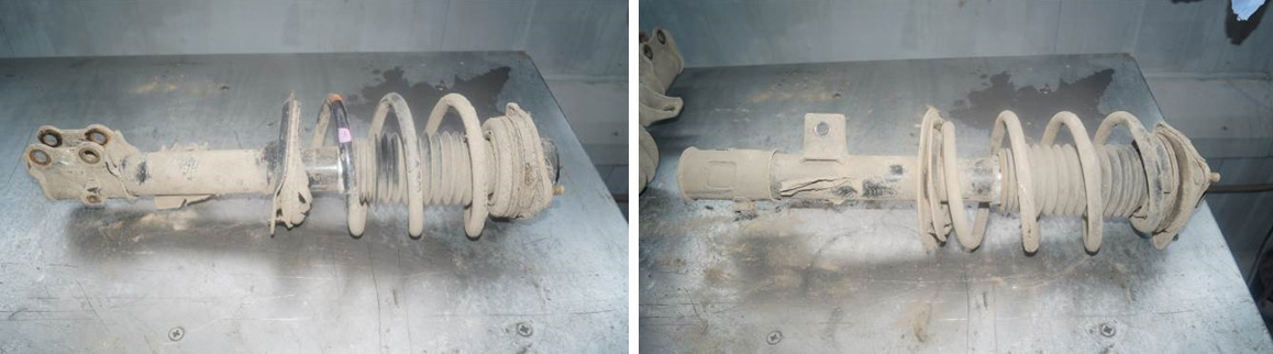 Причины выхода из строя опорных подшипников передней подвески