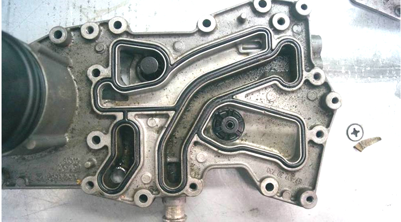 Фото 2. Прокладка теплообменника