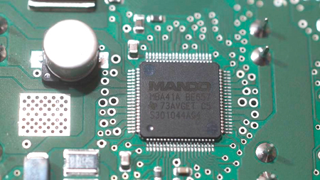 Фото 1. Детали электронного блока