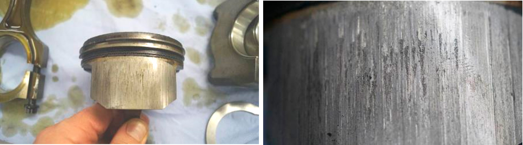 Стук поршней в двигателях автомобилей марки Киа